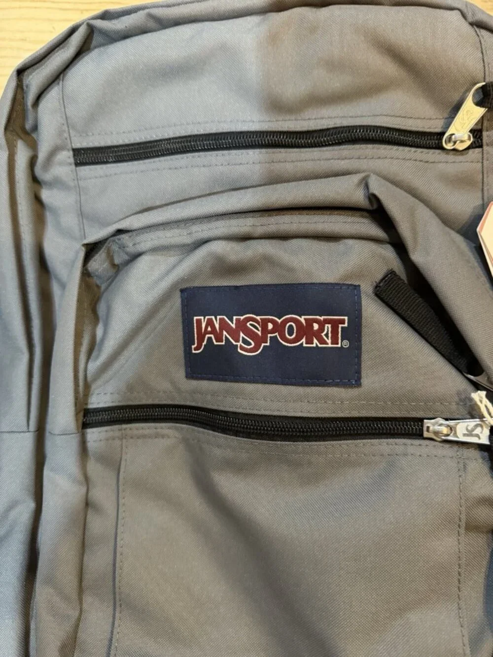 JanSport  Big Student Grey Laptop Boy/Men School Backpack (JS0A47JK7H6)